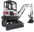 Excavators for sale at Bobcat of South Shore